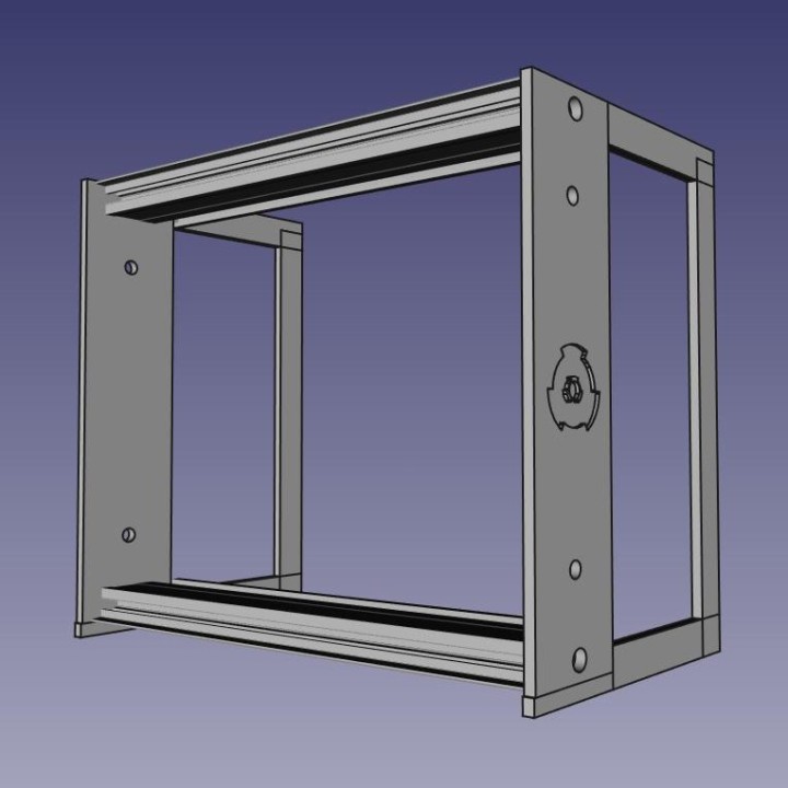 Mutant Modular mini rack 32HP (Digital product STL Files)