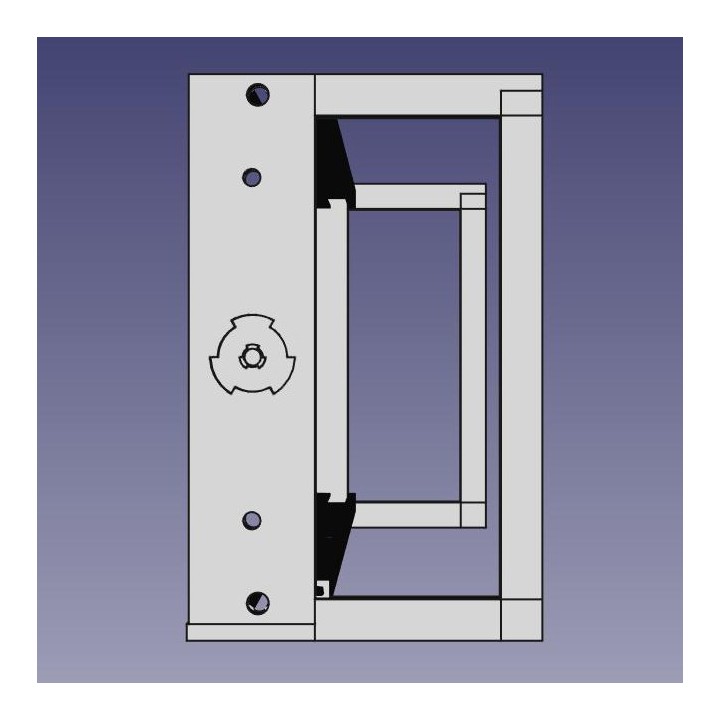 Mutant Modular mini rack 32HP (Digital product STL Files)