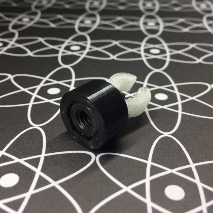 Microphone 1/4 mount clip