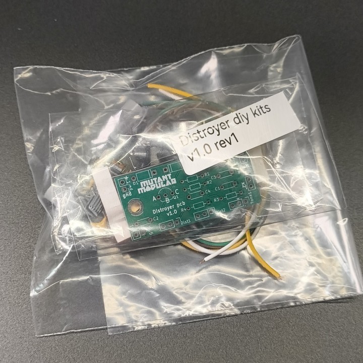 Distroyer - Fuzz distortion - DIY kit